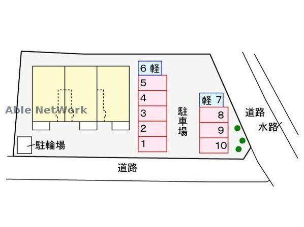 ドミール寺尾（高崎市寺尾町）の物件外観写真